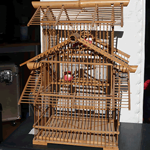 Chinese Bamboo Bird Cage for Hire