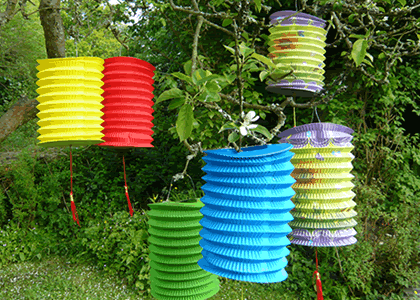Festival Lanterns at Chinese-Theme-Props Hire