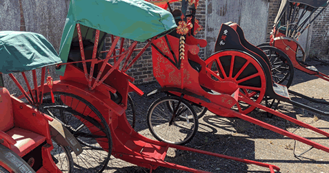 Chinese Oriental Rickshaws Hire UK