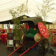 Rickshaw prop for events