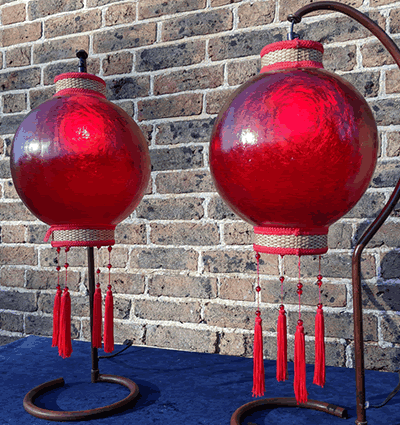 Chinese Table Lamp Hire for Events